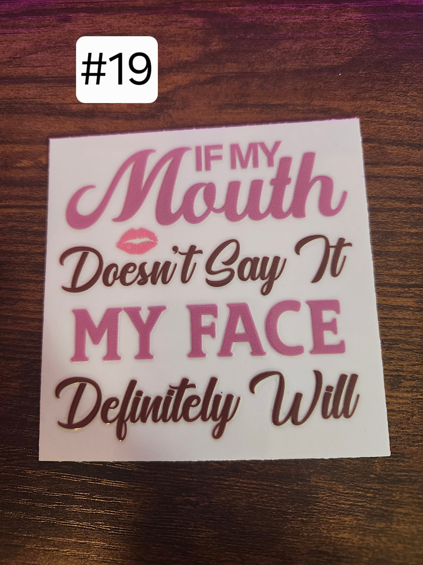 Funny Saying Decals