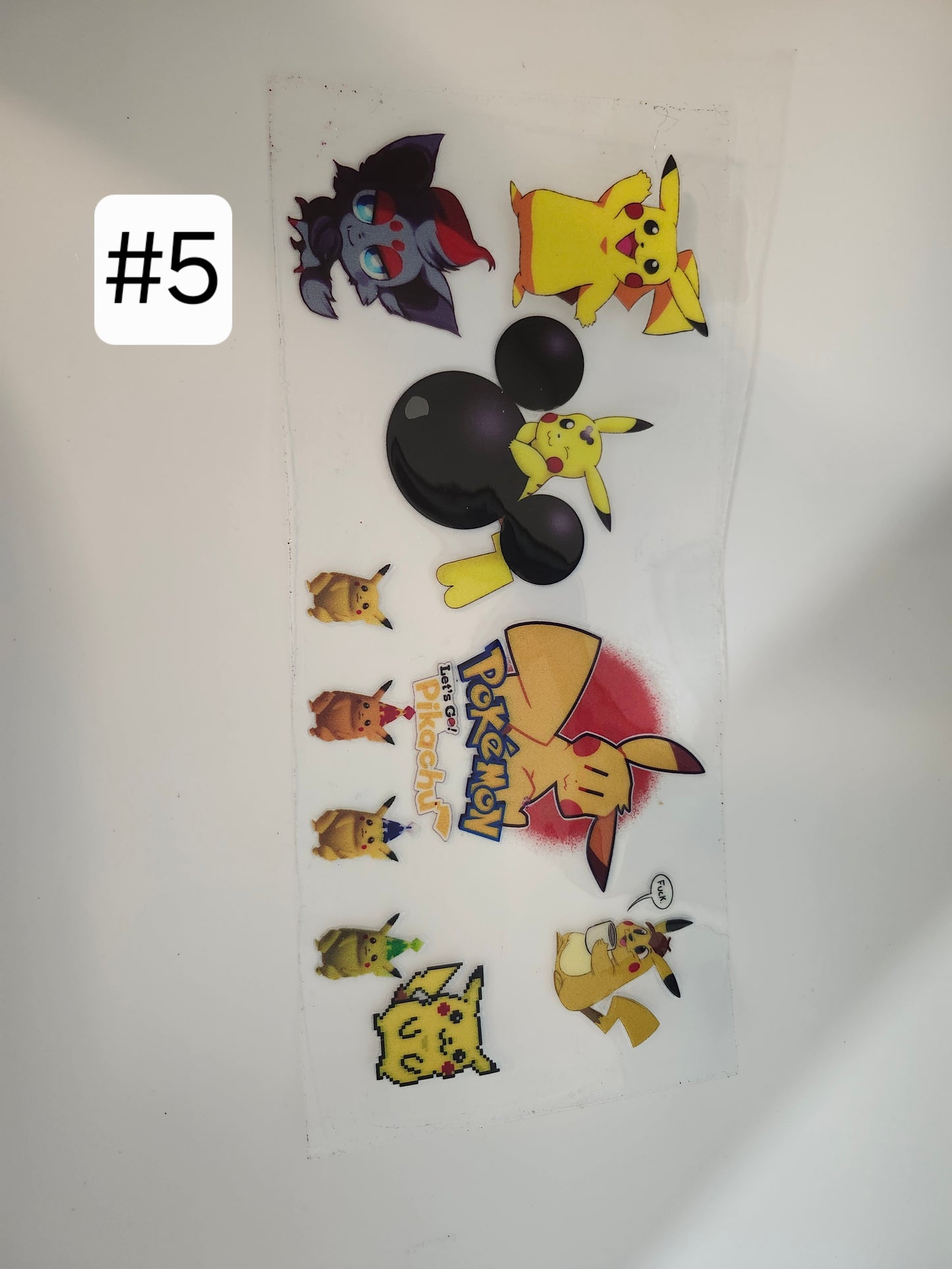 Pokémon decals
