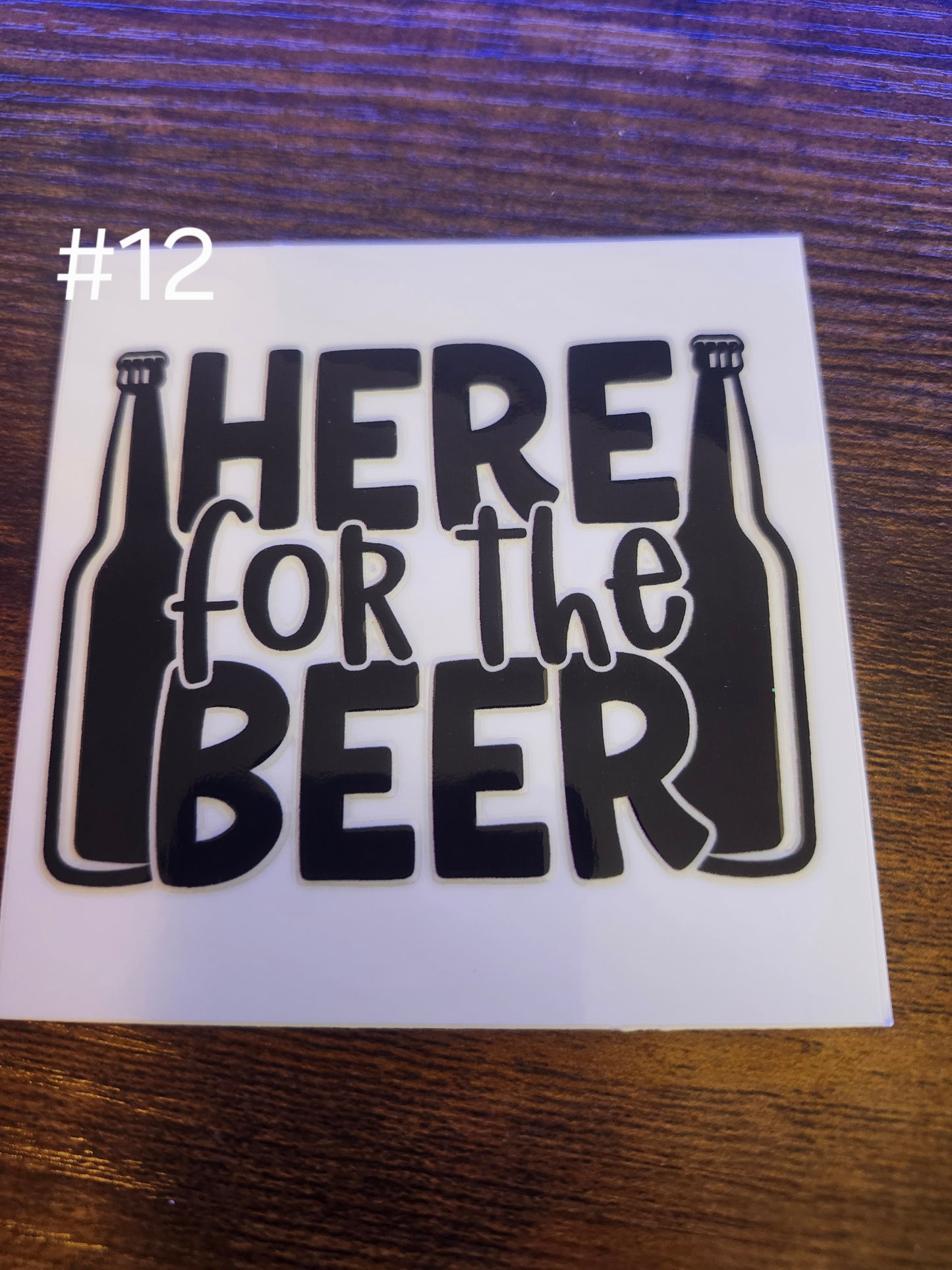Beer Decals