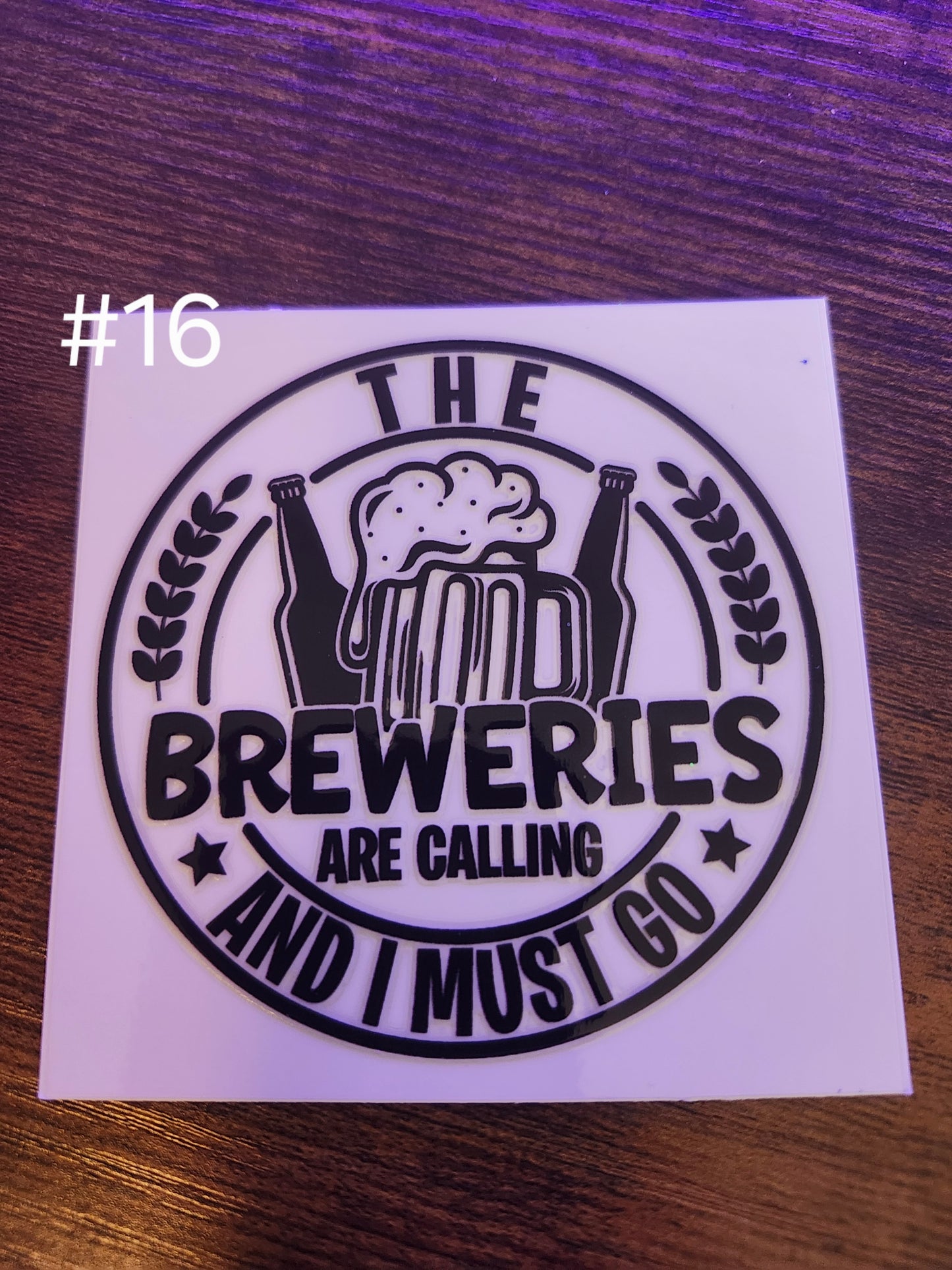 Beer Decals