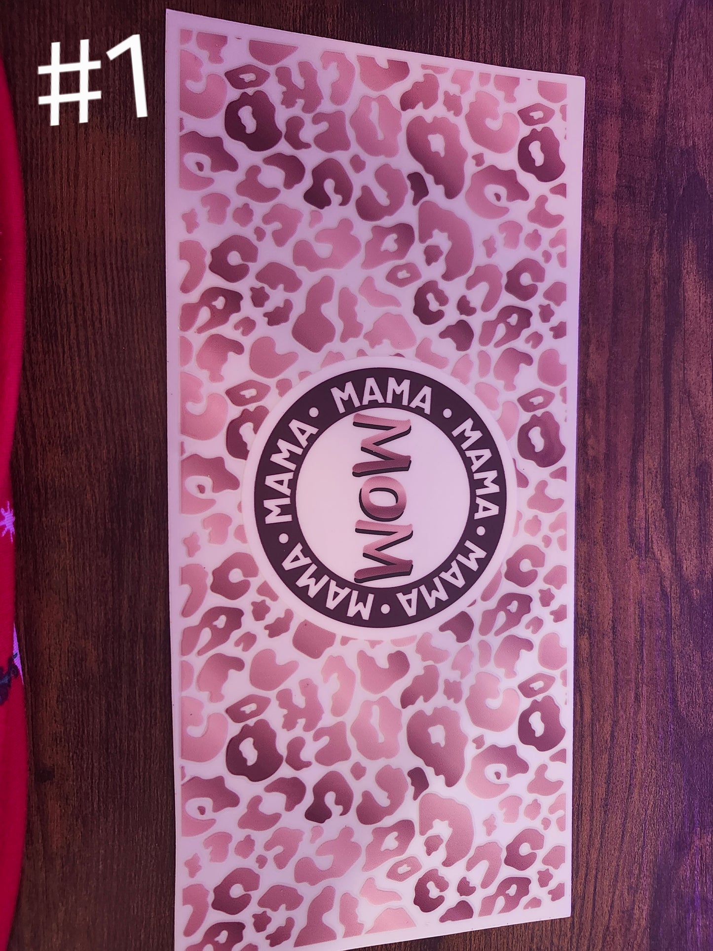 Cheetah and cow Printed Mama Decals