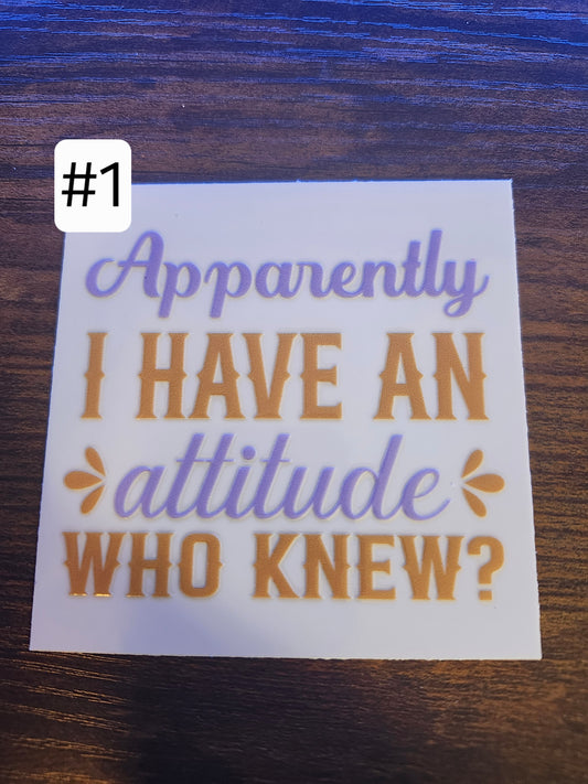 Funny Saying Decals