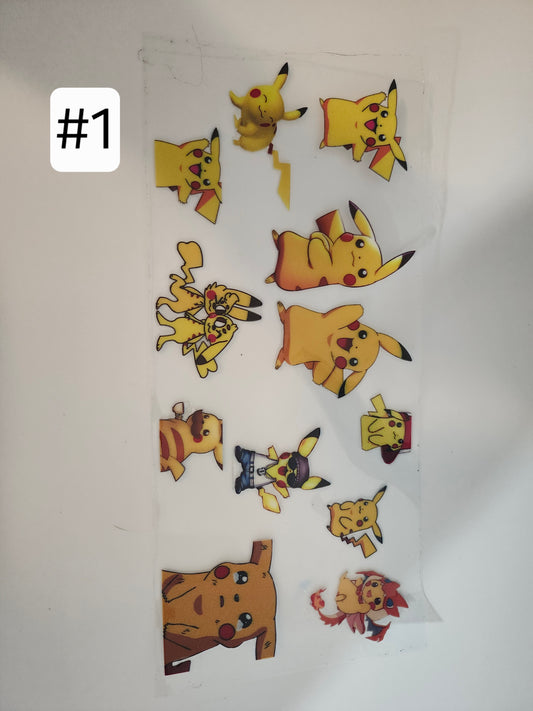 Pokémon decals