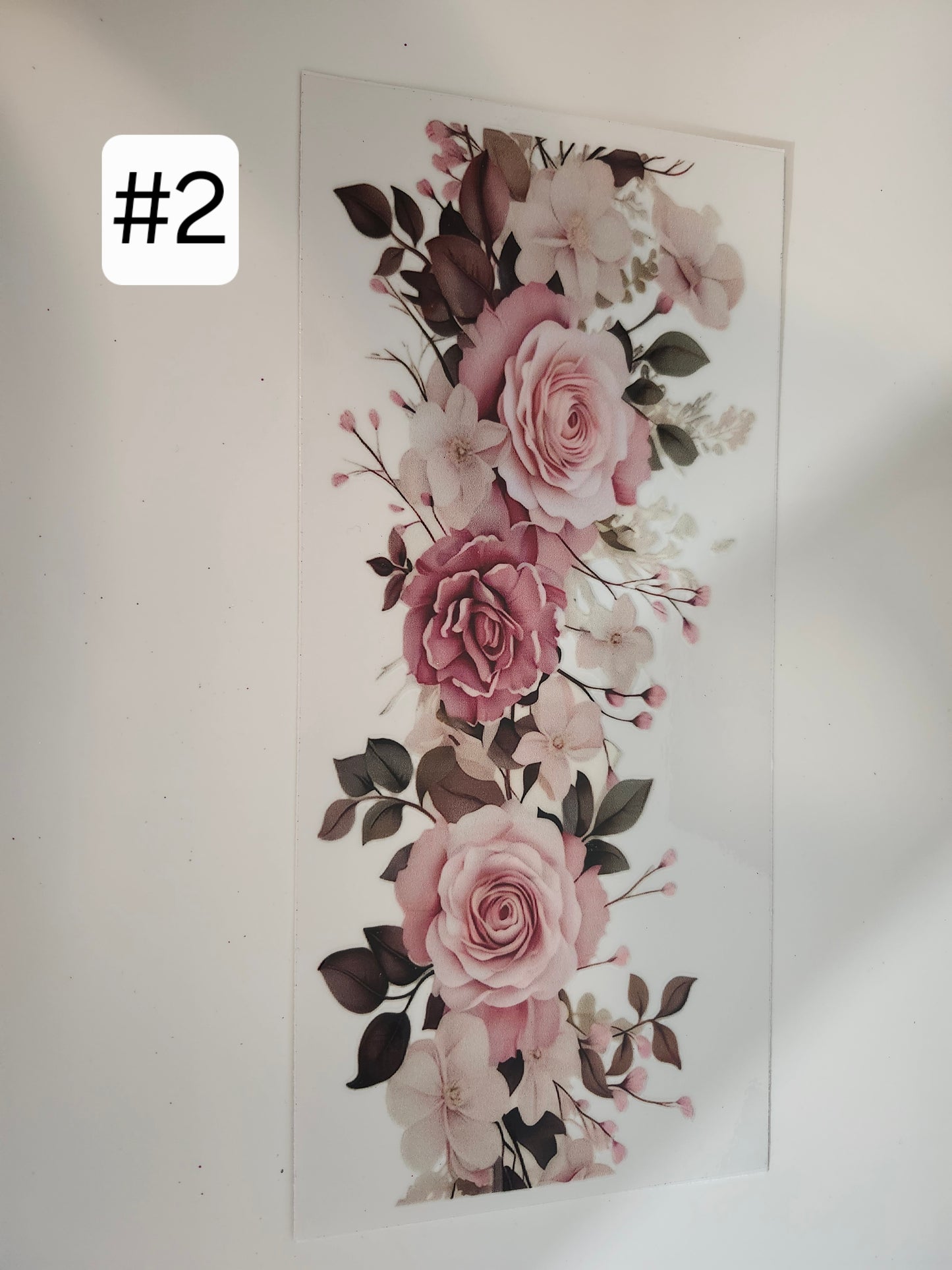 Flower decals