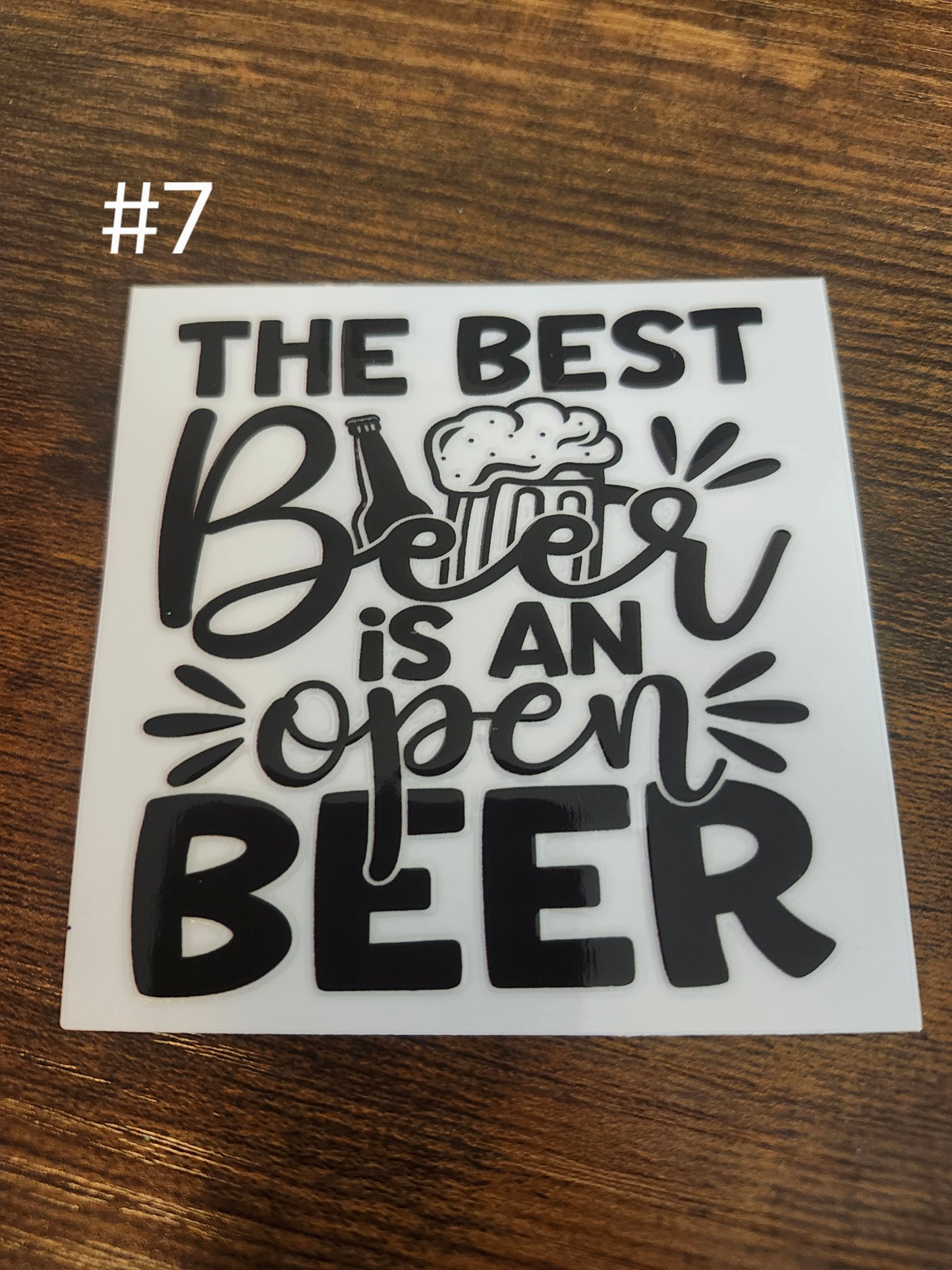 Beer Decals